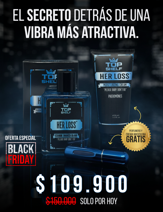 HER LOSS + CREMA + PERFUMERO